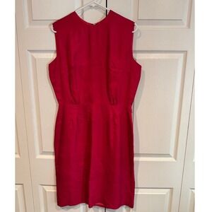 Vintage Miss Forewyn Sleeveless Dress Classic Red Party Cocktail Evening Dress